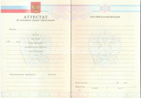 Аттестат за 9 класс 2007-2010 в Нижнем Новгороде
